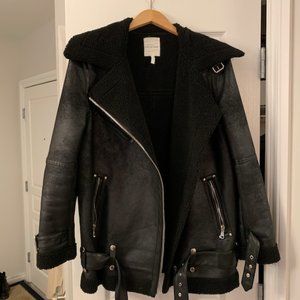 Avec Les Filles Leather Jacket